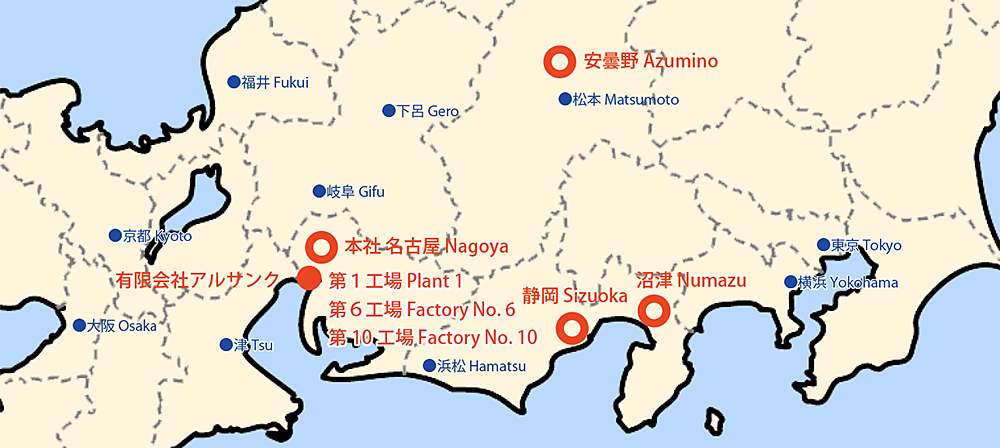 吉村製材ネットワーク地図