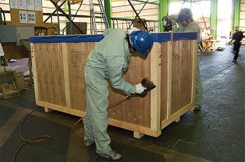 梱包製函作業
